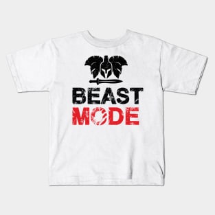 Animal beast mode Kids T-Shirt
